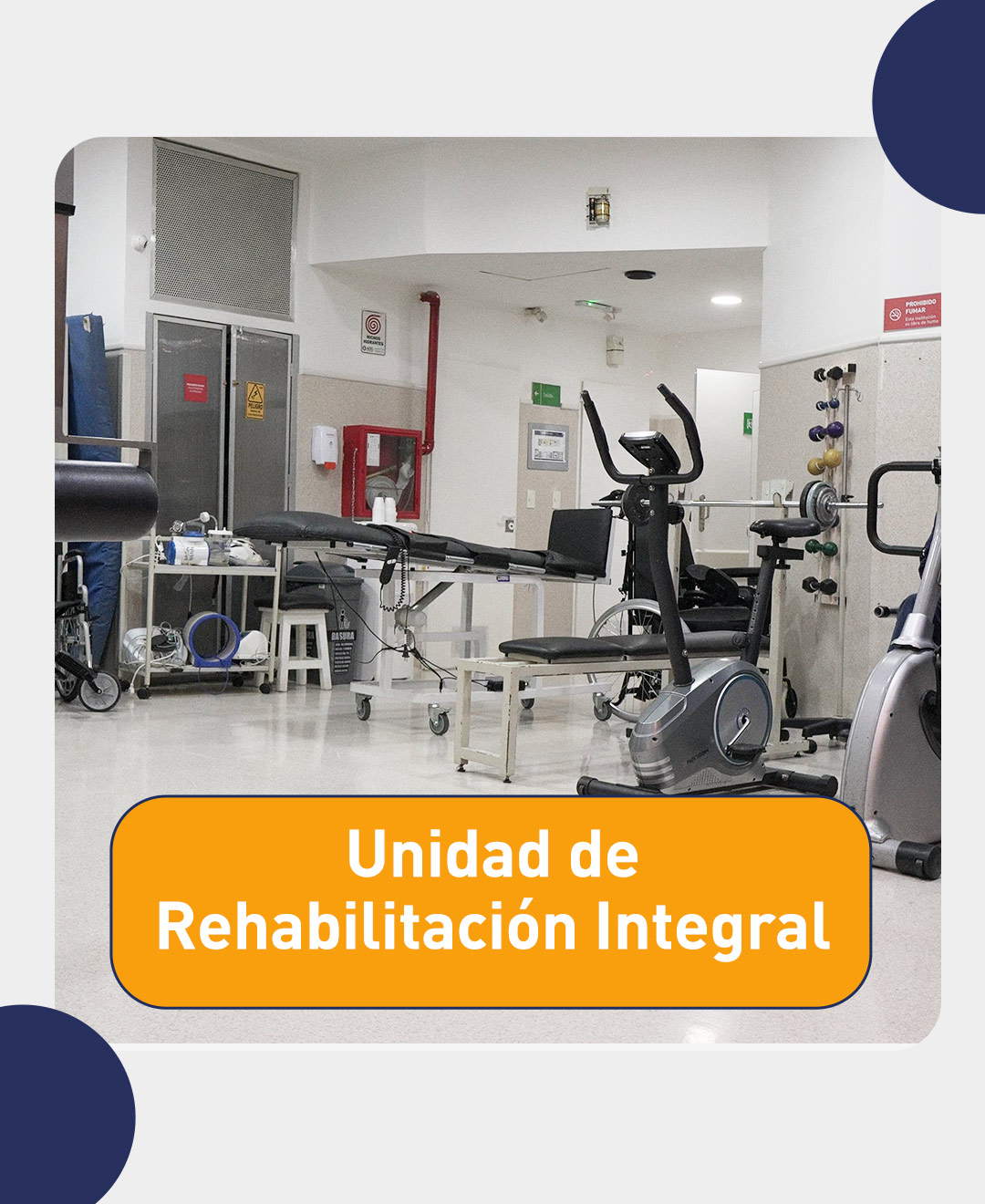 Conocé el gimnasio de nuestra Unidad de Rehabilitación Integral